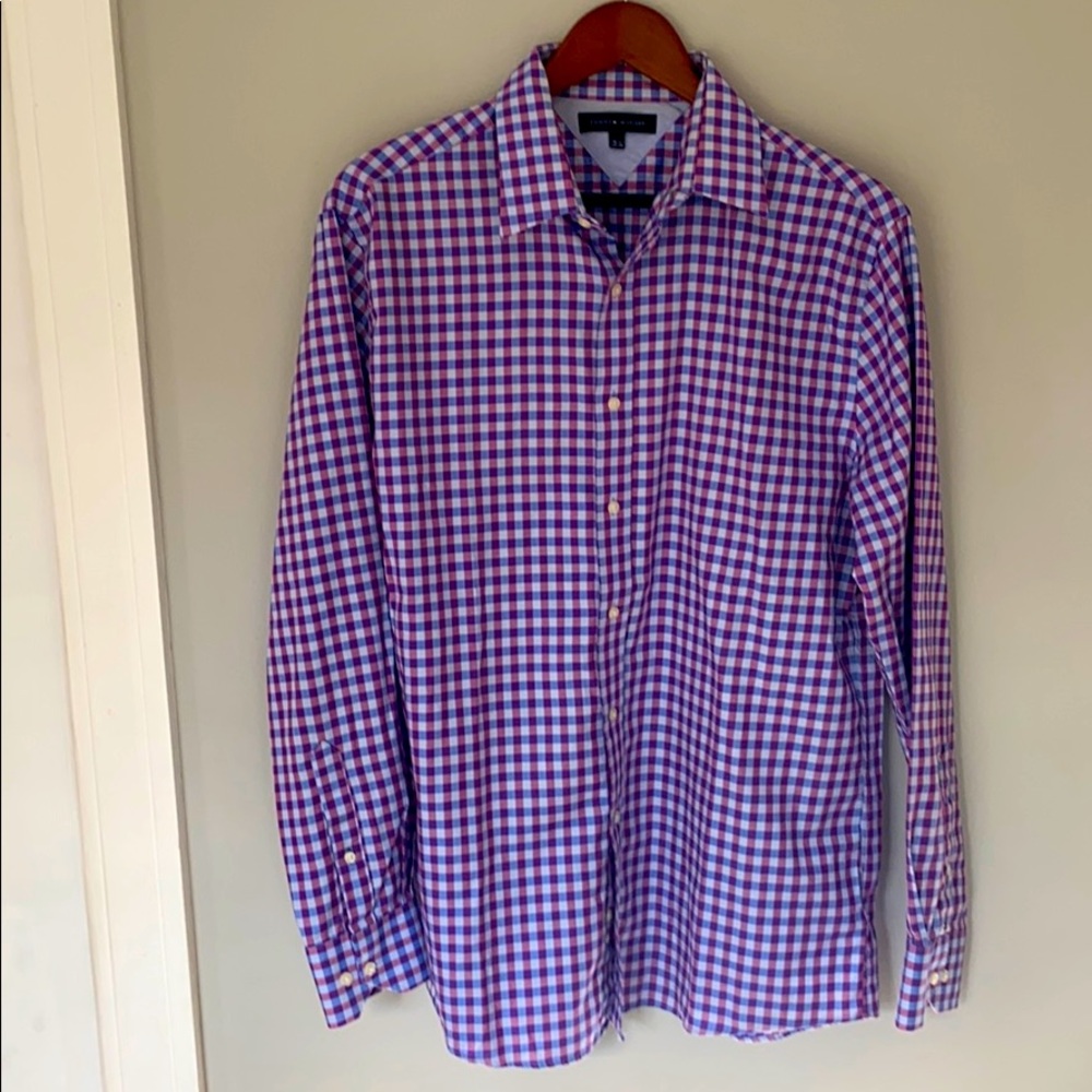 Tommy Hilfiger Plaid Button Down